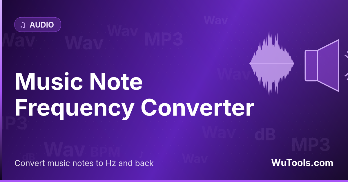 Chuyển Đổi Tần Số Nốt Nhạc — Đổi nốt nhạc sang Hz và ngược lại. Piano tương tác, preset chuẩn A=432/440/415, hiển thị cent lệch, MIDI, phát Web Audio