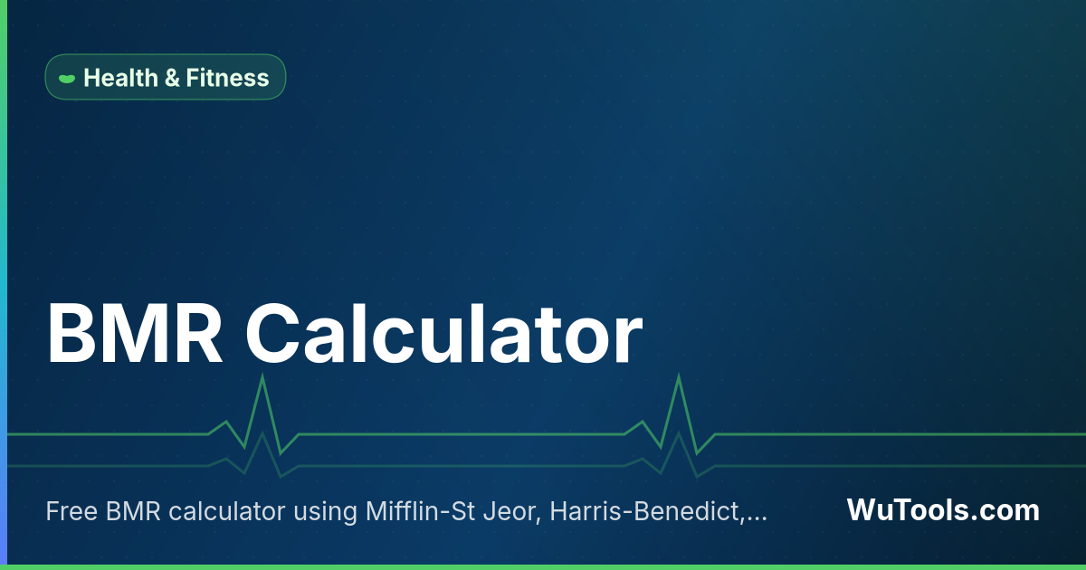 Calculadora de TMB — Calculadora gratuita de TMB com as fórmulas Mifflin-St Jeor, Harris-Benedict, Katch-McArdle e Schofield. Descubra sua ta