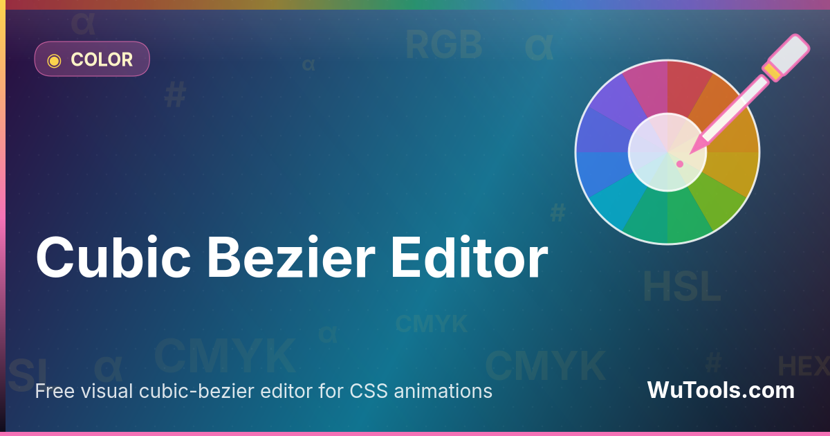 Trình Soạn Cubic Bezier — Công cụ trực quan giúp thiết kế đường cong easing cubic-bezier() cho CSS animation. Kéo điểm điều khiển, xem chuyển động