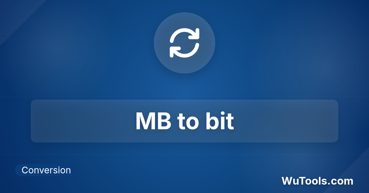 Megabyte To Bit Converter MB To Bit megabyte-to-bit-converter-mb-to-bit