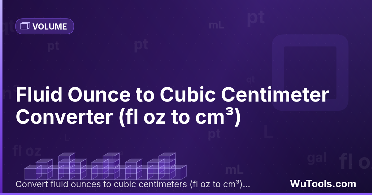 Onça Líquida para Centímetro Cúbico — Converta onças líquidas para centímetros cúbicos grátis. 1 fl oz = 29.5735296 cm³. Conversor preciso com fórmula, exempl