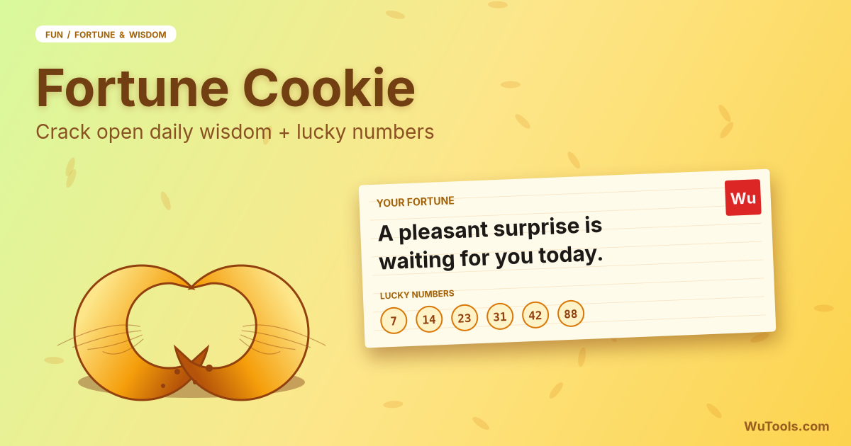 Biscoito da Sorte — Quebre um biscoito da sorte virtual para uma fortuna aleatória, números da sorte e aforismo estilo chinês. Atualize para
