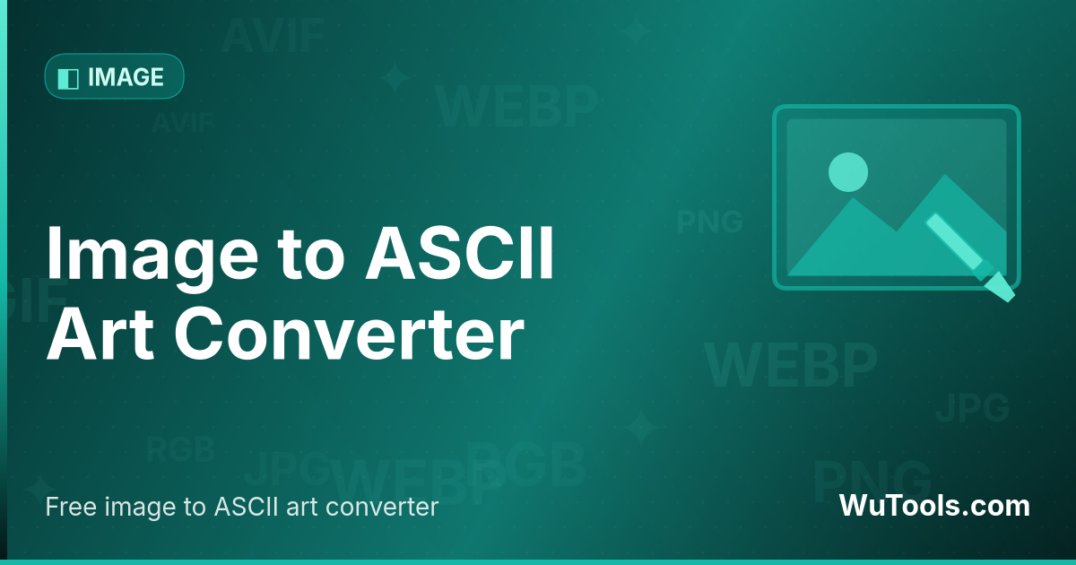 Convertisseur Image vers ASCII Art — Convertisseur gratuit d'image en ASCII art. Transformez n'importe quelle photo en art texte avec plusieurs jeux de carac