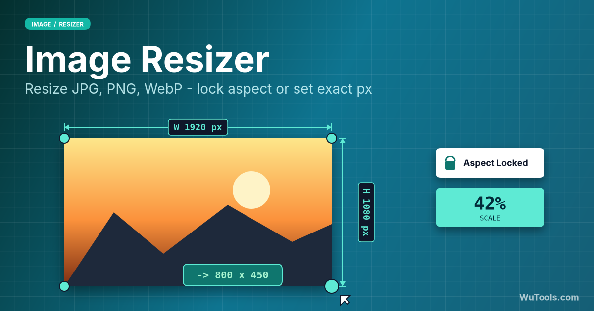 Redimensionar Imagem — Redimensione imagens para dimensões exatas ou escale por porcentagem. Redimensionador online grátis com controle de qual